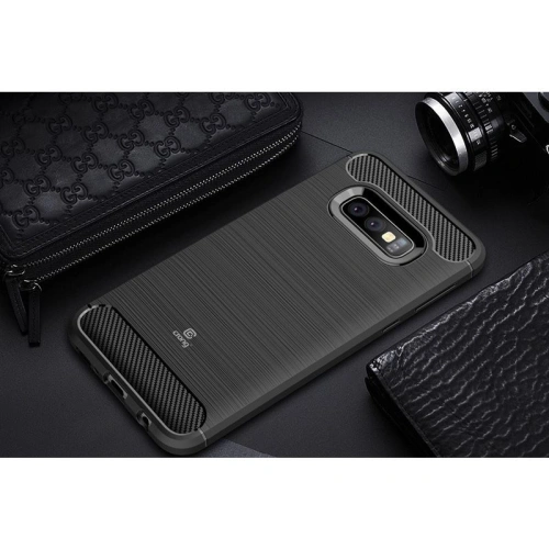 Etui Crong Soft Armour Cover Samsung Galaxy S10e (czarny)