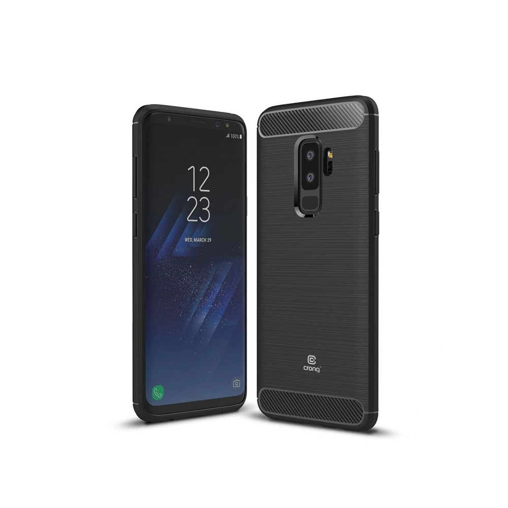Hurtownia GSM - Etui Crong Soft Armour Cover Samsung Galaxy S9+ Plus (fekete) - CRG33 - {ean13} - Hurt