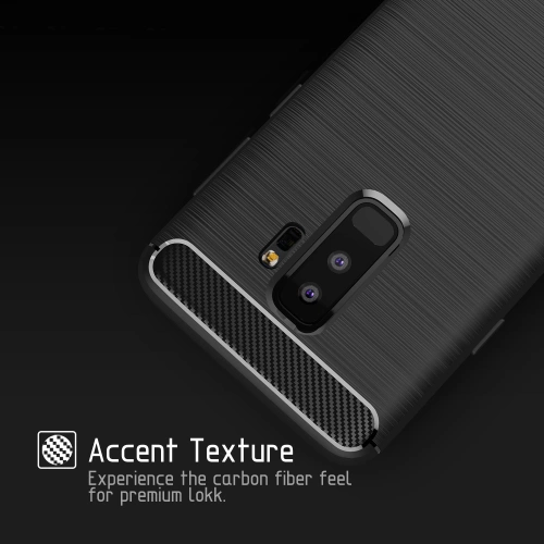 Etui Crong Soft Armour Cover Samsung Galaxy S9+ Plus (czarny)