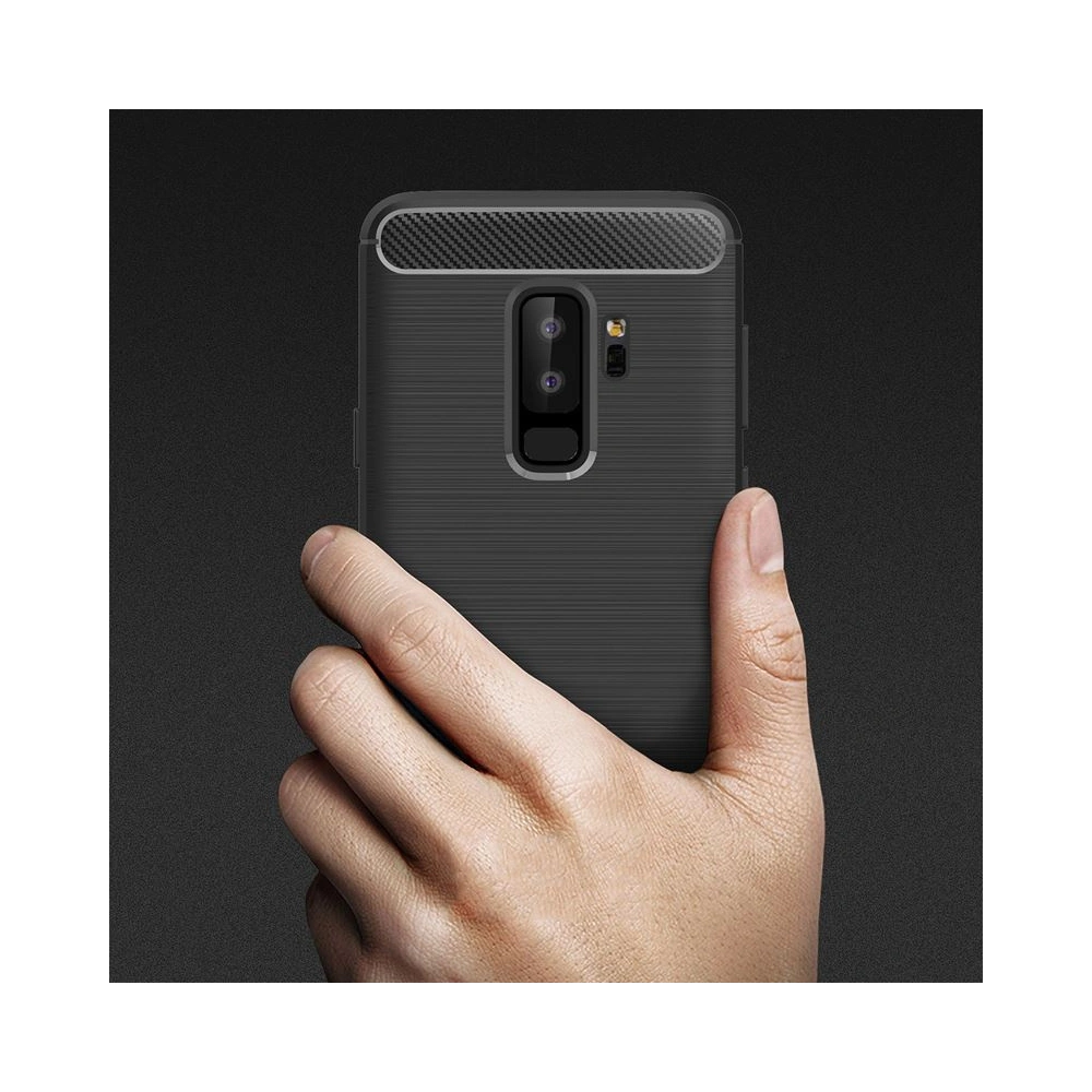 Hurtownia GSM - Etui Crong Soft Armour Cover Samsung Galaxy S9+ Plus (fekete) - CRG33 - {ean13} - Hurt