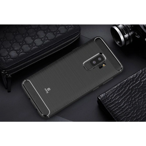 Etui Crong Soft Armour Cover Samsung Galaxy S9+ Plus (czarny)