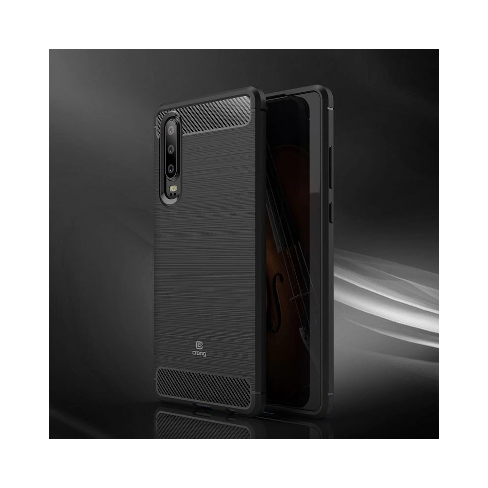 Hurtownia GSM - Etui Crong Soft Armour Cover Huawei P30 (černý) - CRG35 - {ean13} - Hurt