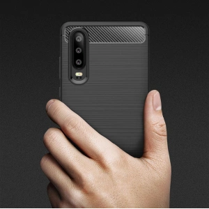 Wholesale Crong Soft Armour Cover Huawei P30 (black) - CRG35 - {ean13} - Hurt
