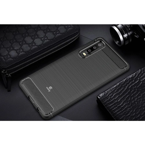 Etui Crong Soft Armour Cover Huawei P30 (czarny)