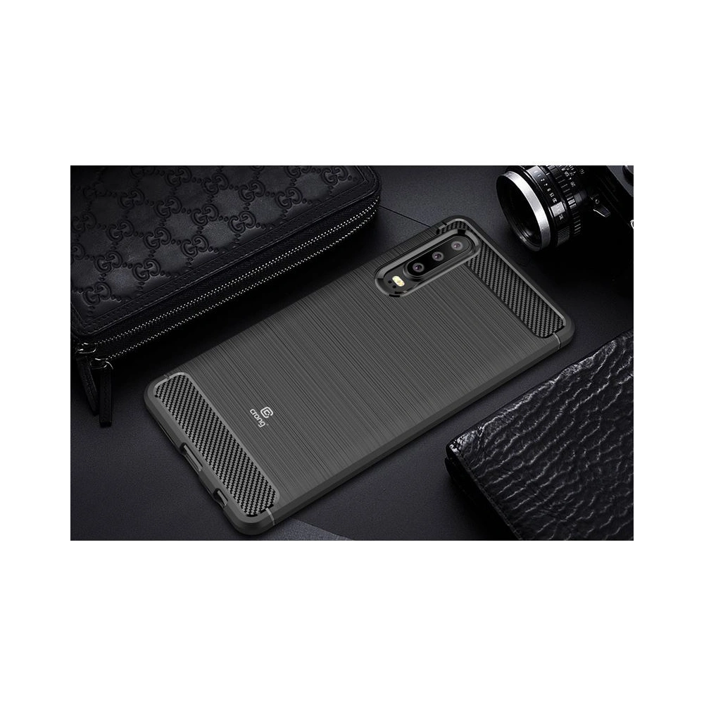 Hurtownia GSM - Etui Crong Soft Armour Cover Huawei P30 (černý) - CRG35 - {ean13} - Hurt