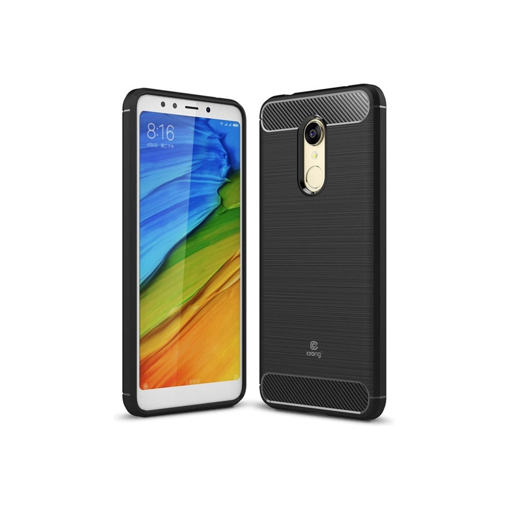 Hurtownia GSM - Etui Crong Soft Armour Cover Xiaomi Redmi 5 Plus (negru) - CRG37 - {ean13} - Hurt