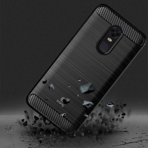 Hurtownia GSM - Etui Crong Soft Armour Cover Xiaomi Redmi 5 Plus (czarny) - CRG37 - {ean13} - Hurt