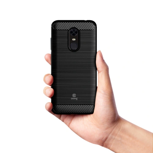 Etui Crong Soft Armour Cover Xiaomi Redmi 5 Plus (czarny)