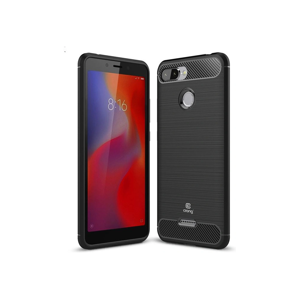 Hurtownia GSM - Etui Crong Soft Armour Cover Xiaomi Redmi 6 (negru) - CRG38 - {ean13} - Hurt