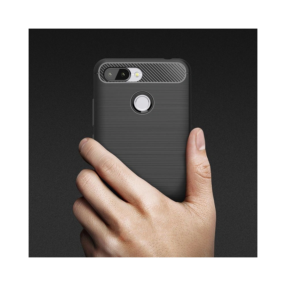 Hurtownia GSM - Etui Crong Soft Armour Cover Xiaomi Redmi 6 (negru) - CRG38 - {ean13} - Hurt
