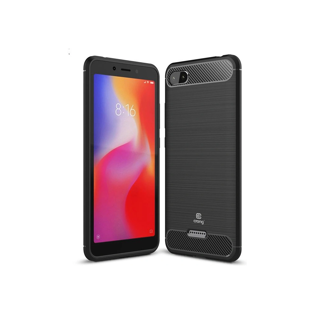 Hurtownia GSM - Etui Crong Soft Armour Cover Xiaomi Redmi 6A (negru) - CRG39 - {ean13} - Hurt