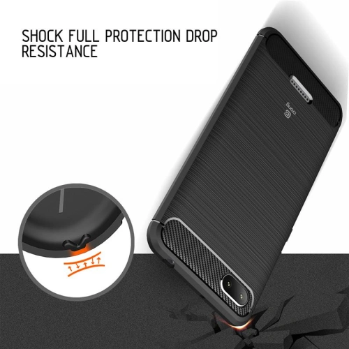 Etui Crong Soft Armour Cover Xiaomi Redmi 6A (czarny)