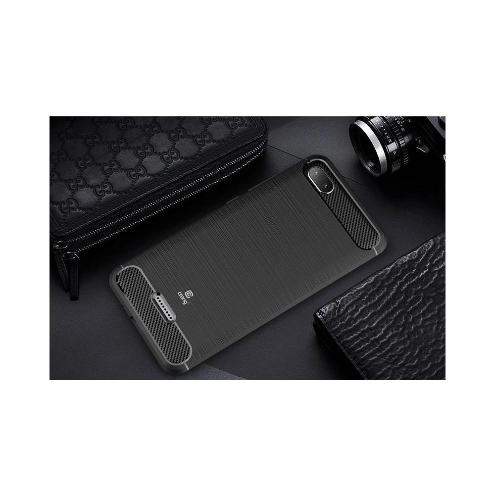 Hurtownia GSM - Etui Crong Soft Armour Cover Xiaomi Redmi 6A (negru) - CRG39 - {ean13} - Hurt