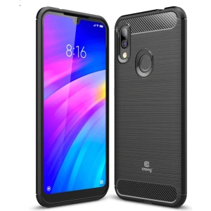 Hurtownia GSM - Etui Crong Soft Armour Cover Xiaomi Redmi 7 (czarny) - CRG40 - {ean13} - Hurt