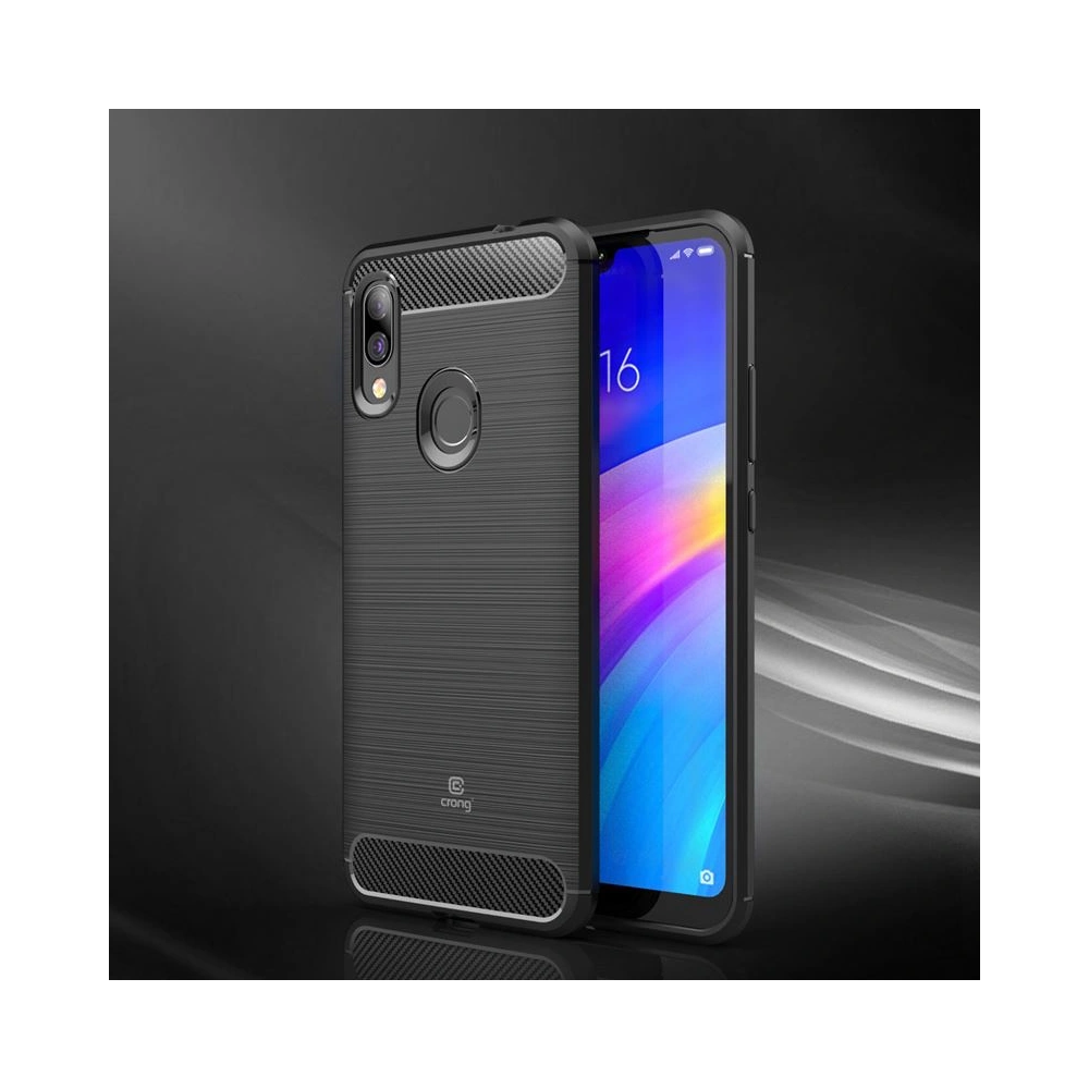 Hurtownia GSM - Etui Crong Soft Armour Cover Xiaomi Redmi 7 (negru) - CRG40 - {ean13} - Hurt