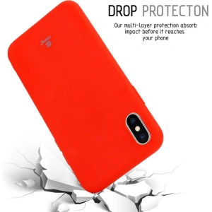 Hurtownia GSM - Etui Crong Soft Skin Cover Apple iPhone XS/X (czerwony) - CRG41 - {ean13} - Hurt