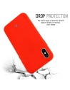 Hurtownia GSM - Etui Crong Soft Skin Cover Apple iPhone XS/X (roșu) - CRG41 - {ean13} - Hurt