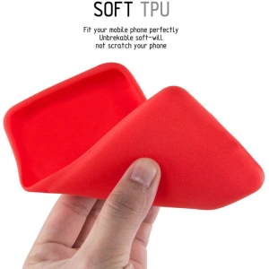 Hurtownia GSM - Etui Crong Soft Skin Cover Apple iPhone XS/X (červený) - CRG41 - {ean13} - Hurt