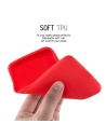 Hurtownia GSM - Etui Crong Soft Skin Cover Apple iPhone XS/X (roșu) - CRG41 - {ean13} - Hurt