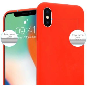 Hurtownia GSM - Etui Crong Soft Skin Cover Apple iPhone XS/X (piros) - CRG41 - {ean13} - Hurt
