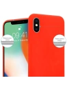 Hurtownia GSM - Etui Crong Soft Skin Cover Apple iPhone XS/X (roșu) - CRG41 - {ean13} - Hurt