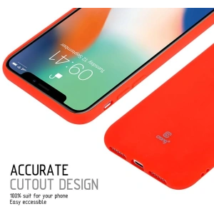 Hurtownia GSM - Etui Crong Soft Skin Cover Apple iPhone XS/X (piros) - CRG41 - {ean13} - Hurt