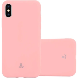 Wholesale Crong Soft Skin Cover Apple iPhone XS/X (pink) - CRG42 - {ean13} - Hurt