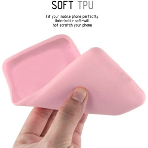 Wholesale Crong Soft Skin Cover Apple iPhone XS/X (pink) - CRG42 - {ean13} - Hurt