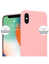 Hurtownia GSM - Etui Crong Soft Skin Cover Apple iPhone XS/X (roz) - CRG42 - {ean13} - Hurt