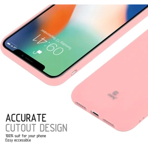 Hurtownia GSM - Etui Crong Soft Skin Cover Apple iPhone XS/X (rózsaszín) - CRG42 - {ean13} - Hurt