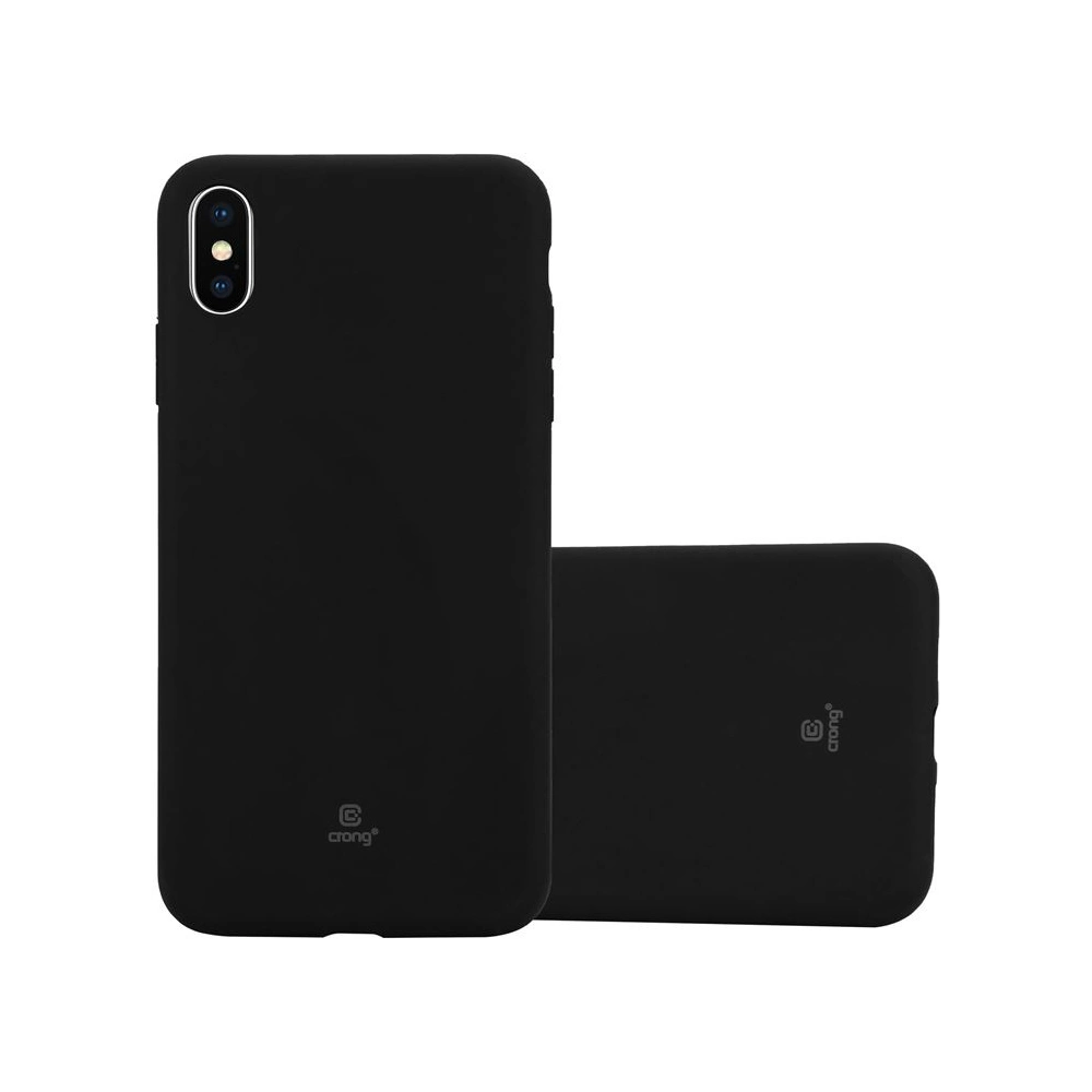 Hurtownia GSM - Case Crong Soft Skin Cover Apple iPhone XS Max (schwarz) - CRG43 - {ean13} - Hurt
