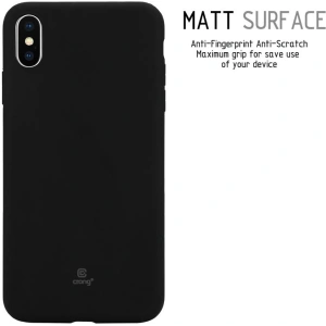 Hurtownia GSM - Case Crong Soft Skin Cover Apple iPhone XS Max (schwarz) - CRG43 - {ean13} - Hurt