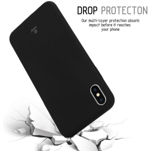 Hurtownia GSM - Case Crong Soft Skin Cover Apple iPhone XS Max (schwarz) - CRG43 - {ean13} - Hurt