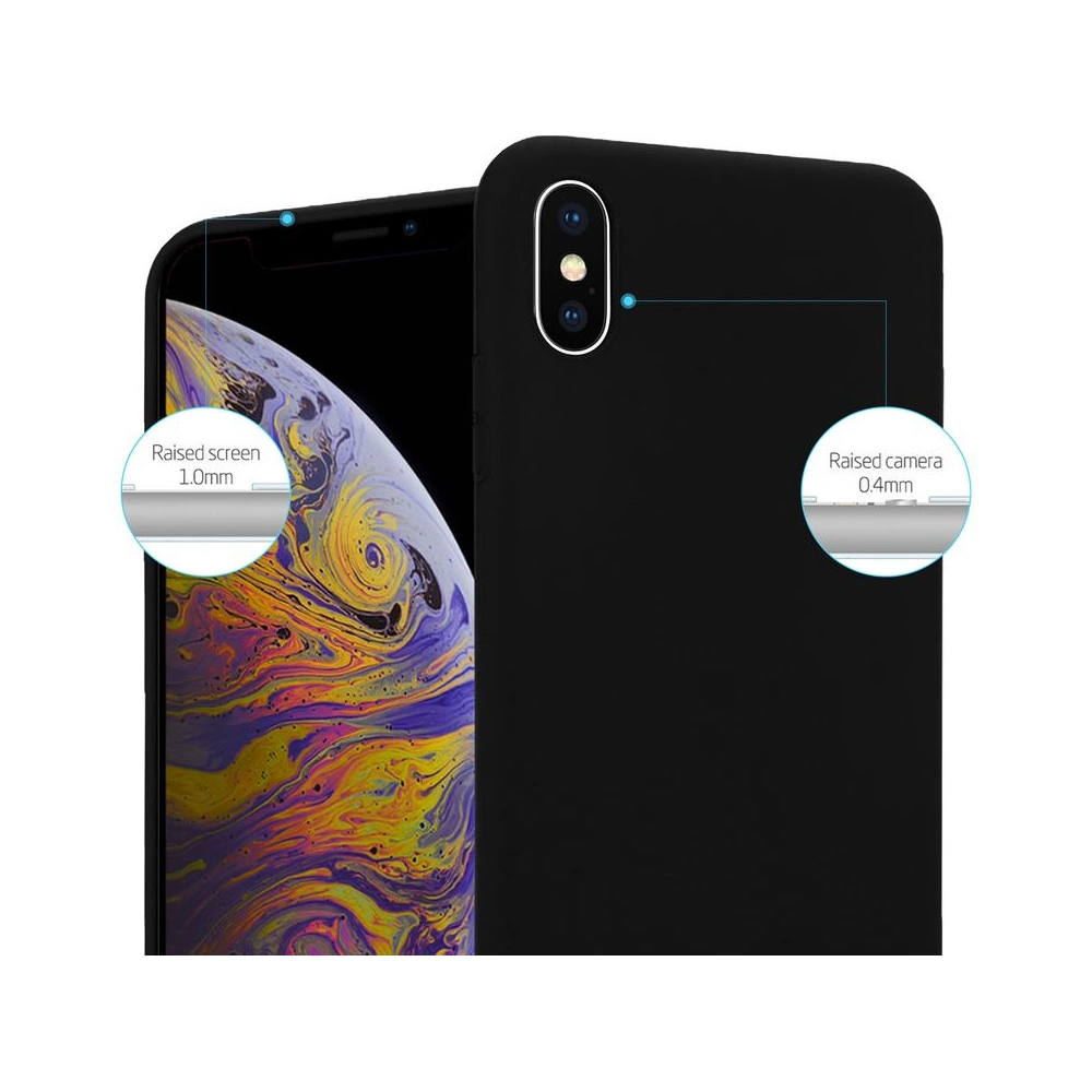 Hurtownia GSM - Case Crong Soft Skin Cover Apple iPhone XS Max (schwarz) - CRG43 - {ean13} - Hurt