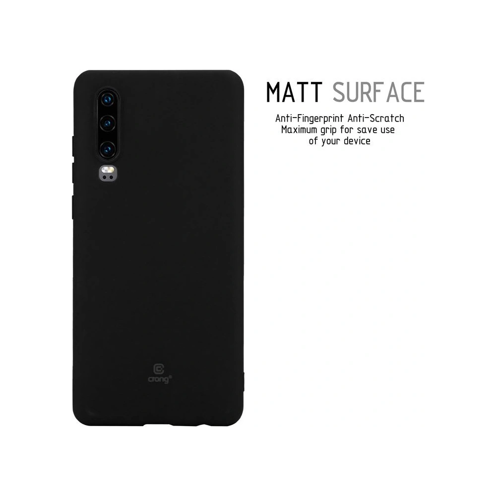 Hurtownia GSM - Etui Crong Soft Skin Cover Huawei P30 (černá) - CRG44 - {ean13} - Hurt