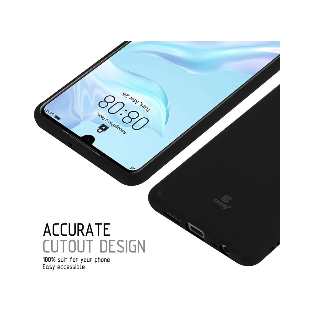 Hurtownia GSM - Etui Crong Soft Skin Cover Huawei P30 (černá) - CRG44 - {ean13} - Hurt