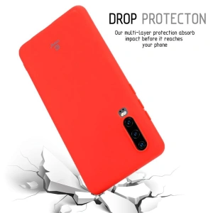 Wholesale Crong Soft Skin Cover Huawei P30 (red) - CRG45 - {ean13} - Hurt