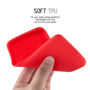 Wholesale Crong Soft Skin Cover Huawei P30 (red) - CRG45 - {ean13} - Hurt