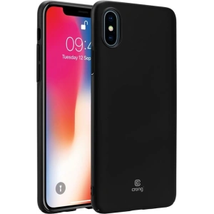 Hurtownia GSM - Etui Crong Smooth Skin Apple iPhone XS/X (negru) - CRG46 - {ean13} - Hurt