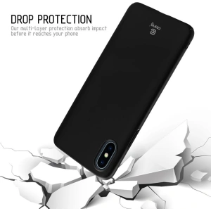 Hurtownia GSM - Etui Crong Smooth Skin Apple iPhone XS/X (fekete) - CRG46 - {ean13} - Hurt