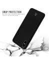 Hurtownia GSM - Etui Crong Smooth Skin Apple iPhone XS/X (negru) - CRG46 - {ean13} - Hurt