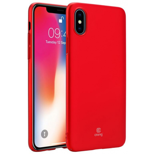 Crong Distributor - 5907731981439 - CRG47 - Crong Smooth Skin Apple iPhone XS/X (red) - B2B homescreen