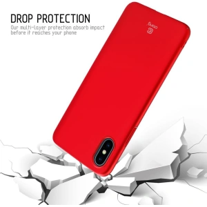 Hurtownia GSM - Etui Crong Smooth Skin Apple iPhone XS/X (piros) - CRG47 - {ean13} - Hurt