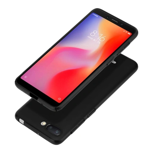 Etui Crong Smooth Skin Xiaomi Redmi 6 (czarny)