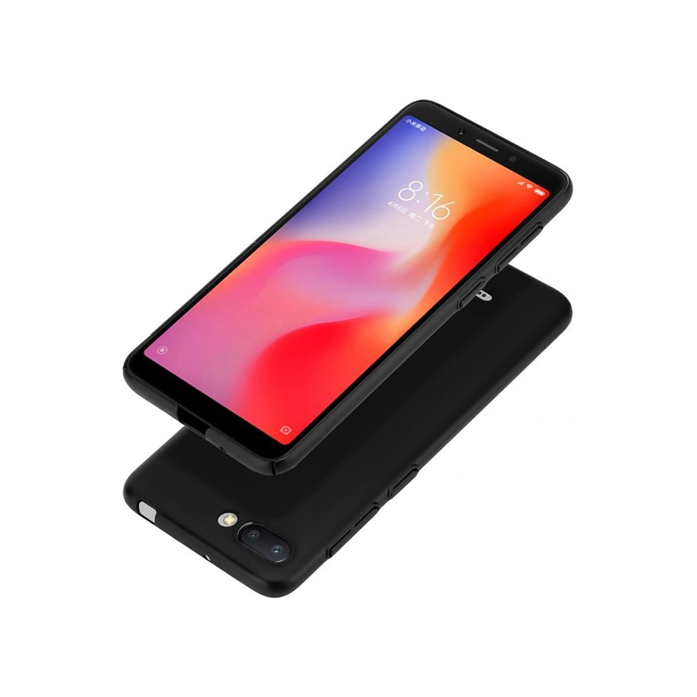 Hurtownia GSM - Case Crong Smooth Skin Xiaomi Redmi 6 (schwarz) - CRG49 - {ean13} - Hurt