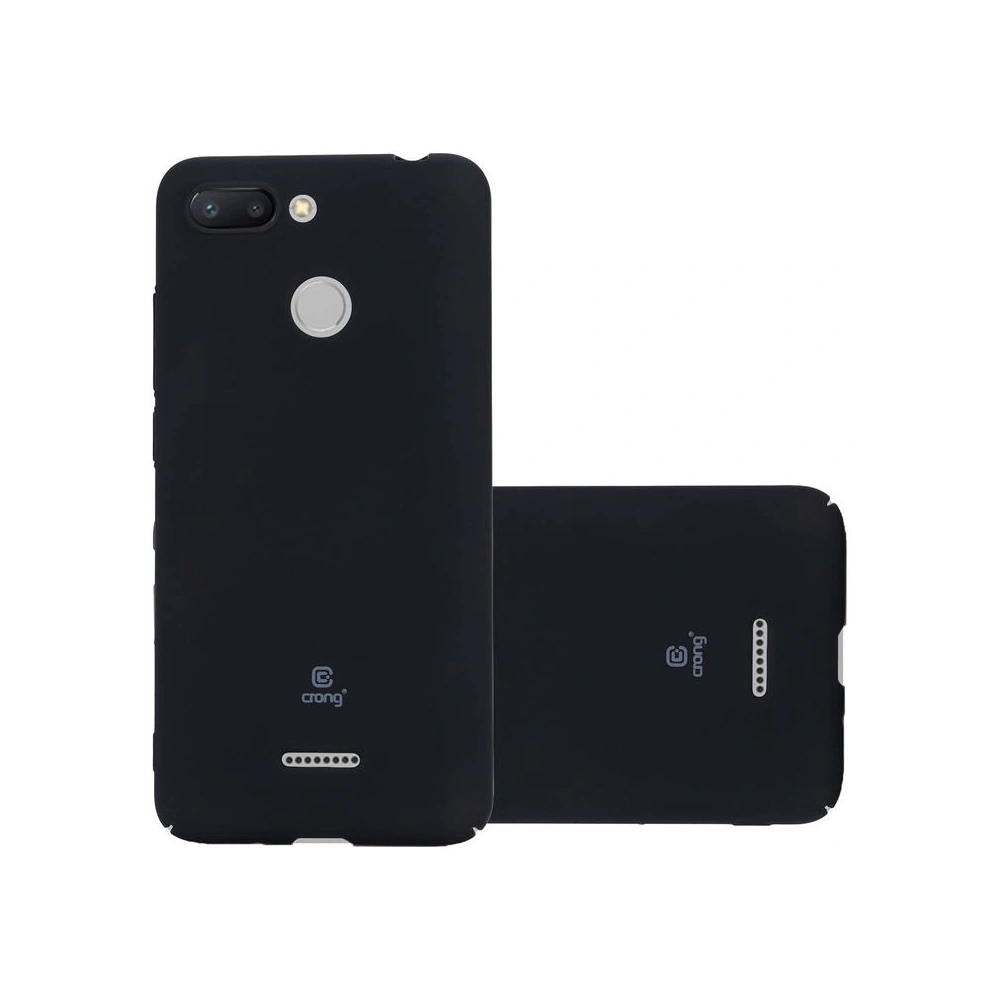 Etui Crong Smooth Skin Xiaomi Redmi 6A (fekete)