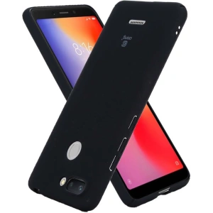 Hurtownia GSM - Etui Crong Smooth Skin Xiaomi Redmi 6A (czarny) - CRG50 - {ean13} - Hurt