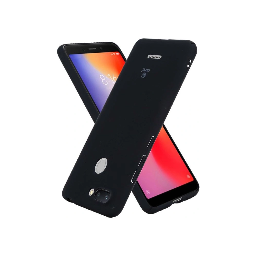 Hurtownia GSM - Etui Crong Smooth Skin Xiaomi Redmi 6A (negru) - CRG50 - {ean13} - Hurt