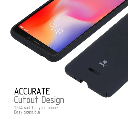Etui Crong Smooth Skin Xiaomi Redmi 6A (czarny)