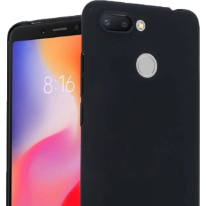 Hurtownia GSM - Etui Crong Smooth Skin Xiaomi Redmi 6A (czarny) - CRG50 - {ean13} - Hurt